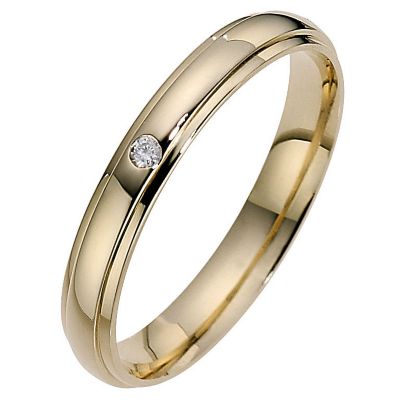 9ct Yellow Gold Diamond Extra Heavyweight Court