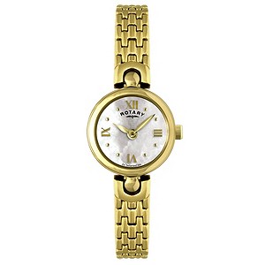 Rotary Ladies' Gold Plated Bracelet Watch