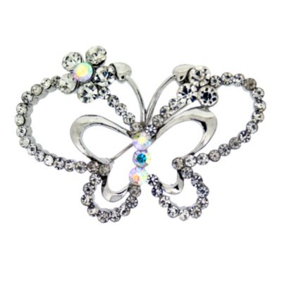 Crystal Butterfly Brooch - Product number 8694141
