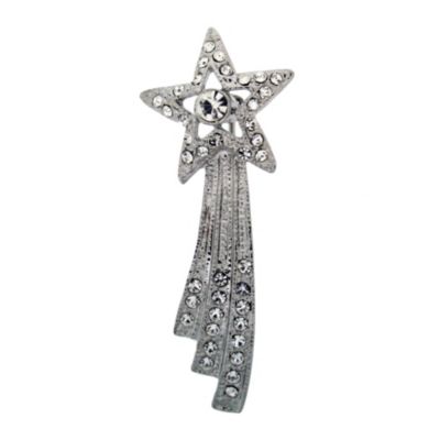 Crystal Shooting Star Brooch - Product number 8694257