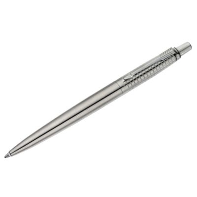 Parker Jotter Shine Stainless Steel Chiselled Pen - Product number 8698554