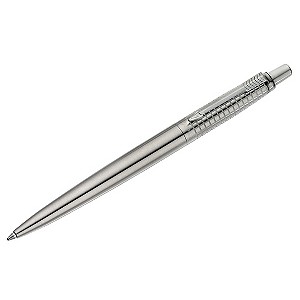 Jotter Shine Stainless Steel Chiselled Pen