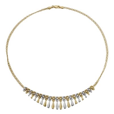 9ct gold two tone mini Cleopatra 17