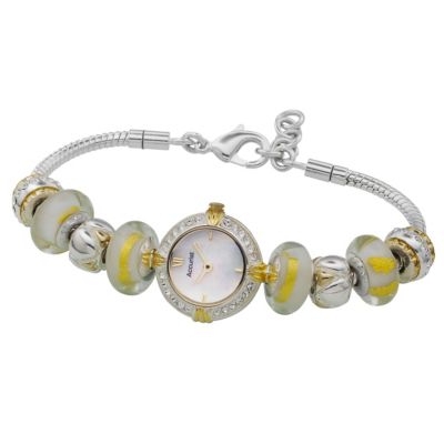 Accurist two colour charm watch - Product number 8710813