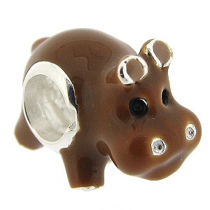 Truth Sterling Silver Hippo Bead