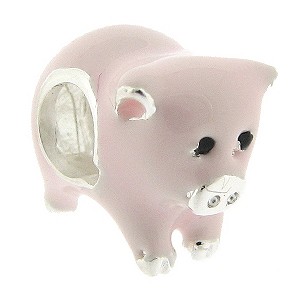 Truth Sterling Silver Pig Bead