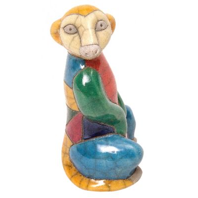 Raku Pottery Mini Meerkat - Product number 8718148
