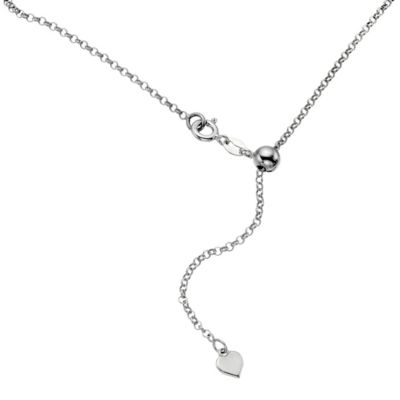 Adjustable silver belcher chain - Product number 8718334