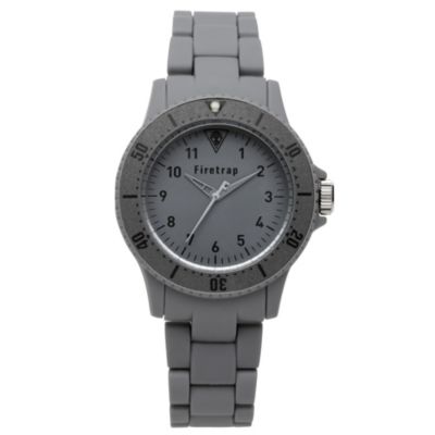 Firetrap Ladies' Grey Rubber Strap Watch - Product number 8719799