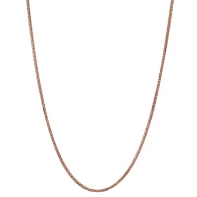 9ct White & Rose Gold 18" Chain - Product number 8719853