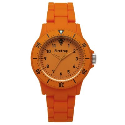 Firetrap Ladies' Orange Rubber Strap - Product number 8720290
