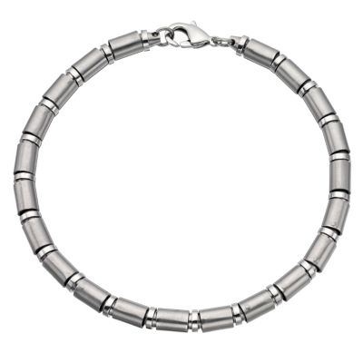 Unique 8" stainless steel bar bracelet - Product number 8720908