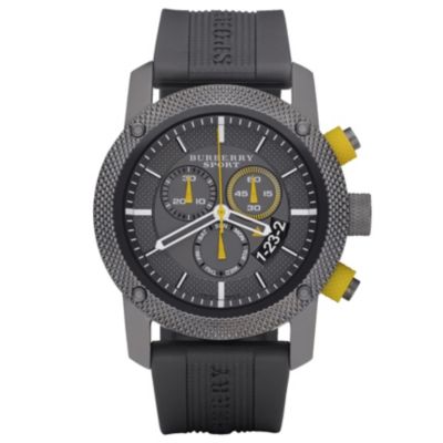 Burberry men's grey sports chronograph - Product number 8731950