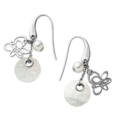 DKNY daisy mother of pearl drop earrings - Product number 8733104