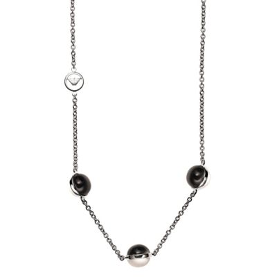 Armani black and white ball necklet - Product number 8740356