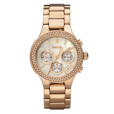 DKNY ladies' rose gold bracelet watch - Product number 8741867