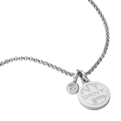 DKNY ladies' logo tag pendant - Product number 8743142
