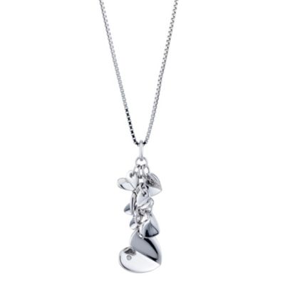 Hot Diamonds Hot Diamond Sterling Silver Echo Heart Pendant