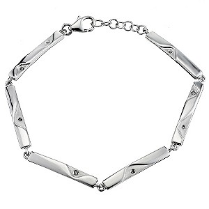 Hot Diamonds Sterling Silver Cascade Bracelet