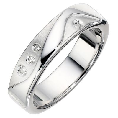 Hot Diamonds Sterling Silver Cascade Ring P