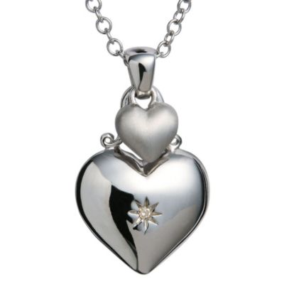 Hot Diamonds Sterling Silver Touch Pendant