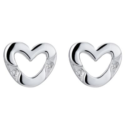 Hot Diamonds Sterling Silver Cascade Heart