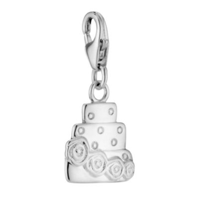 Silver Wedding Cake Charm - Product number 8747083