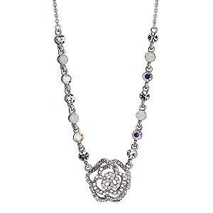 Opal Effect Flower PendantOpal Effect Flower Pendant