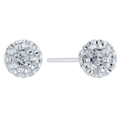 Silver white ball studs - Product number 8779090