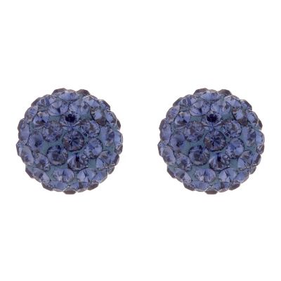 Silver Blue crystal earrings - Product number 8779112