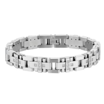 Stainless Steel Grid Bracelet - Product number 8780889