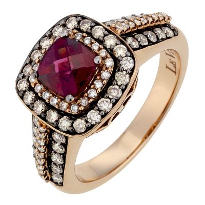 LeVian 14CT Strawberry Gold 0.75CT Diamond 