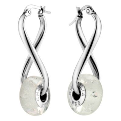 Chamilia Sterling Silver Frosted Earrings