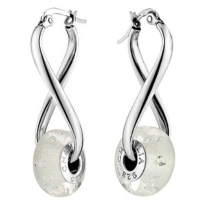 Sterling Silver Frosted Earrings