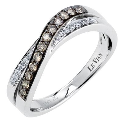 LeVian 14CT Gold Quarter Carat Chocolate Diamond Ring