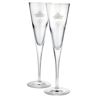 Exclusive Royal Wedding Champagne Flutes - Product number 8804710