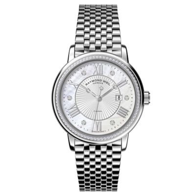 Raymond Weil stainless steel bracelet watch