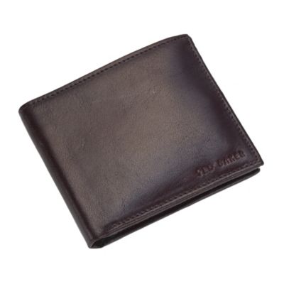 Ted Baker chocolate leather wallet - Product number 8819599