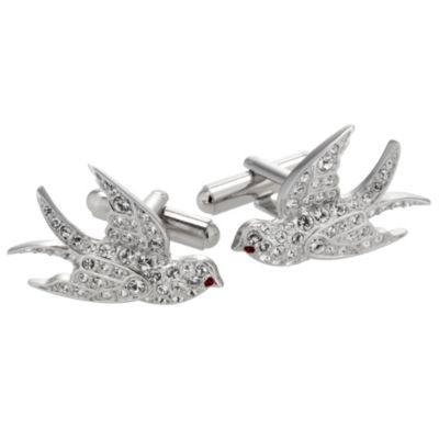 Simon Carter sparkling swallow cufflinks - Product number 8820414