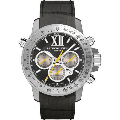 Raymond Weil men's black strap watch - Product number 8820945