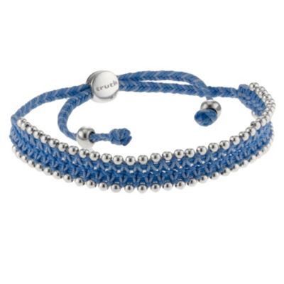 Truth Silver & Blue Mix Friendship Bracelet - Product number 8821011