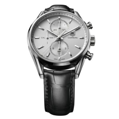 Tag Heuer Carrera black strap chronograph - Product number 8833486