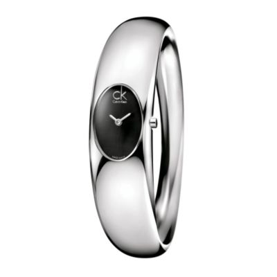 Calvin Klein Exquisite stainless steel bangle watch - Product number 8836612