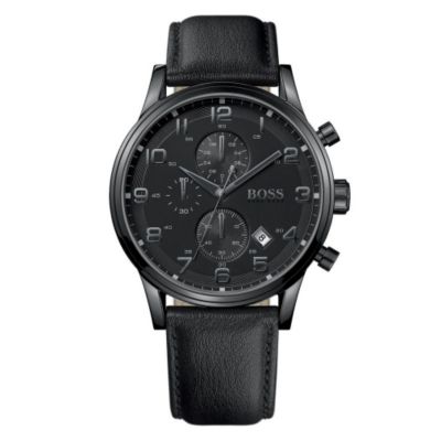 Hugo Boss men's black strap watch - Product number 8836663