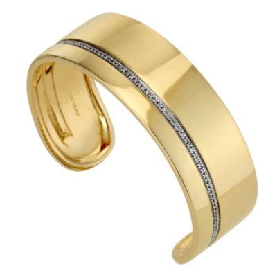 Amada Wakeley silver & gold plated diamond small cuff - Product number 8846626