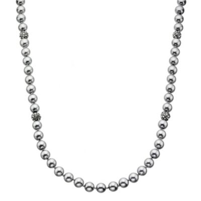 Fiorelli Simulated Pearl & Crystal Long Necklet - Product number 8848580