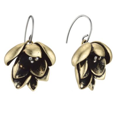 Fossil Floral Drop Earrings - Product number 8848637