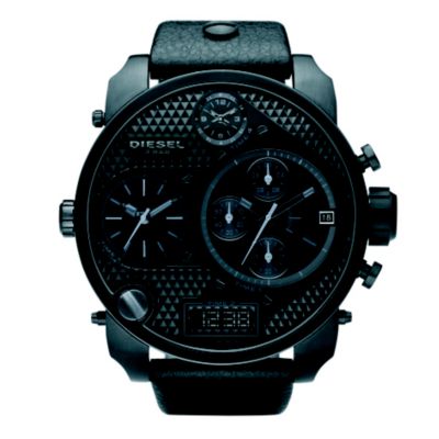 Men's Diesel Black Strap Watch - Product number 8852642