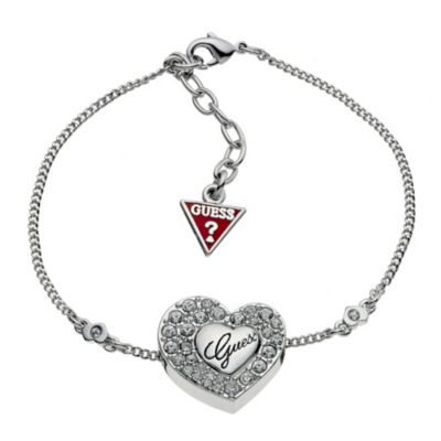Guess Adjustable Heart Charm Bracelet - Product number 8852774