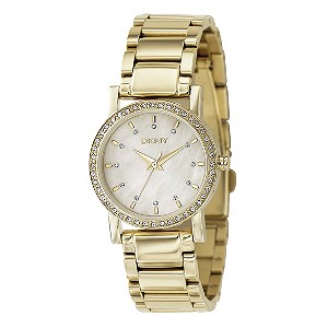 DKNY Ladies' Gold Plated Bracelet WatchDKNY Ladies' Gold Plated Bracelet Watch
